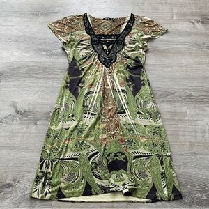 Apt 9 | Boho Lace Trim Sheath Dress